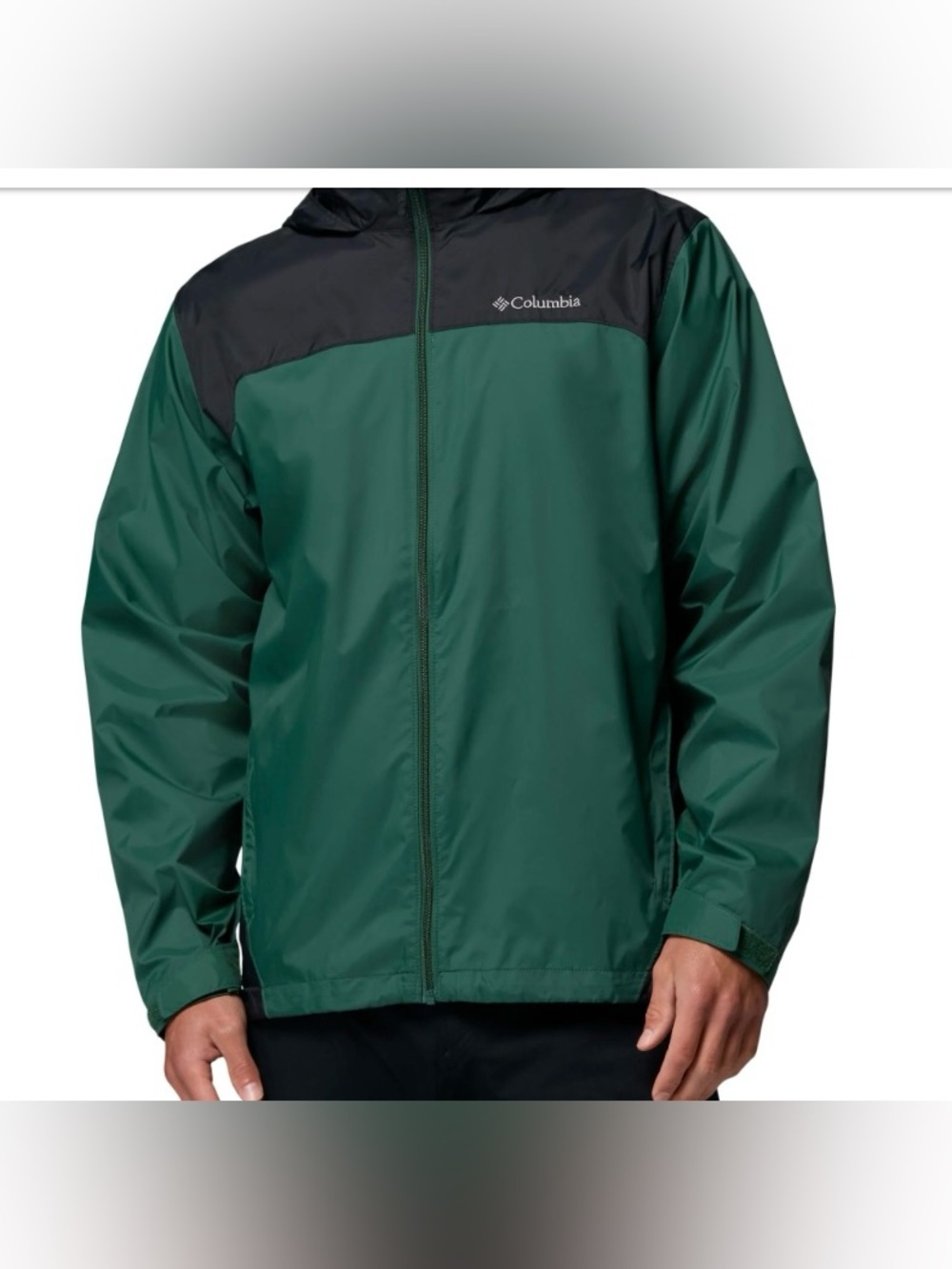 Columbia Men's Forest Green and Black Lightweight Jacket~XL